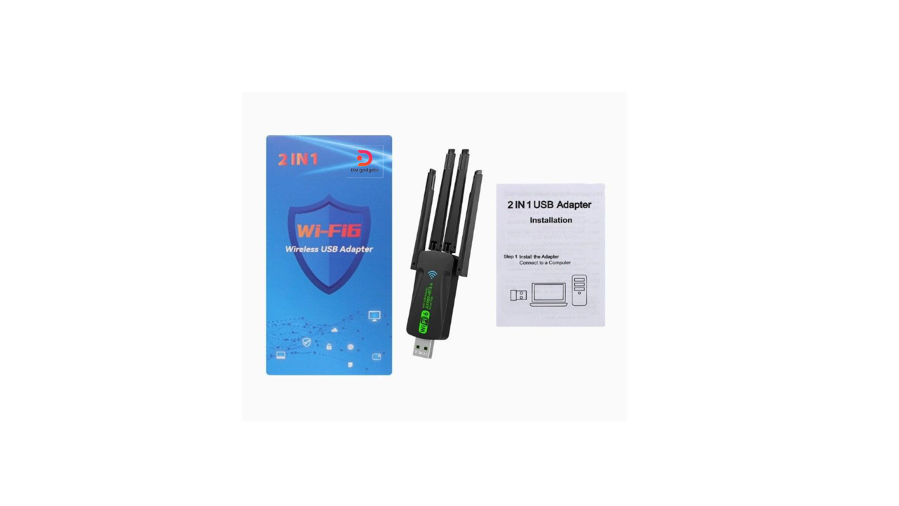 513G#AX900®Wi-Fi and BT 5.4 USB Adapter