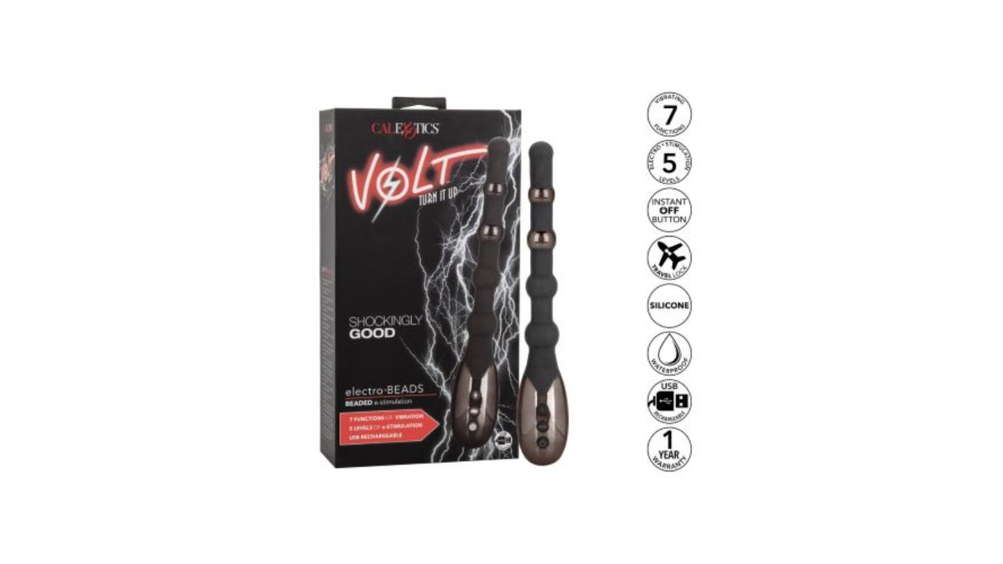 Volt Electro Beads για Πρωκτική Ηλεκτρισμένη Απόλαυση.