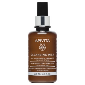 Apivita 3In1 Milky Cleanser Face & Eyes 200Ml