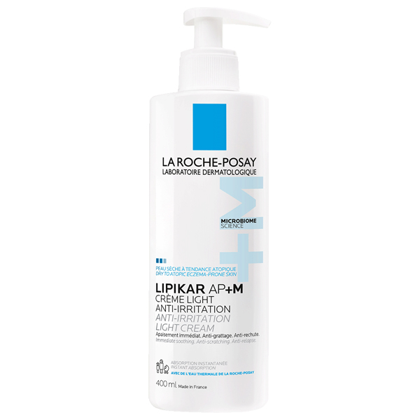 La Roche-Posay Lipikar Light Cream AP+M Emollient Light Cream for Dry, Atopic Skin 400 ml