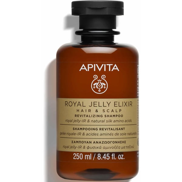 Apivita Royal Jelly Elixir Revitalizing Shampoo, 250ml