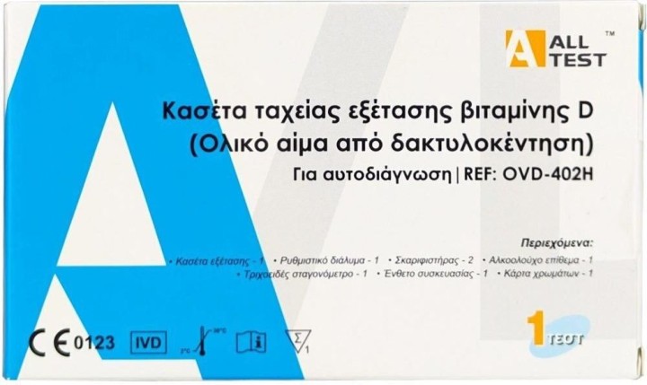 Vitamin D Rapid Test Cassette (Fingerstick Whole Blood) Test Ovd-402H