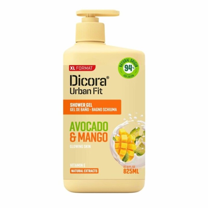 Dicora Avocado & Mango, Shower Gel, 825ml