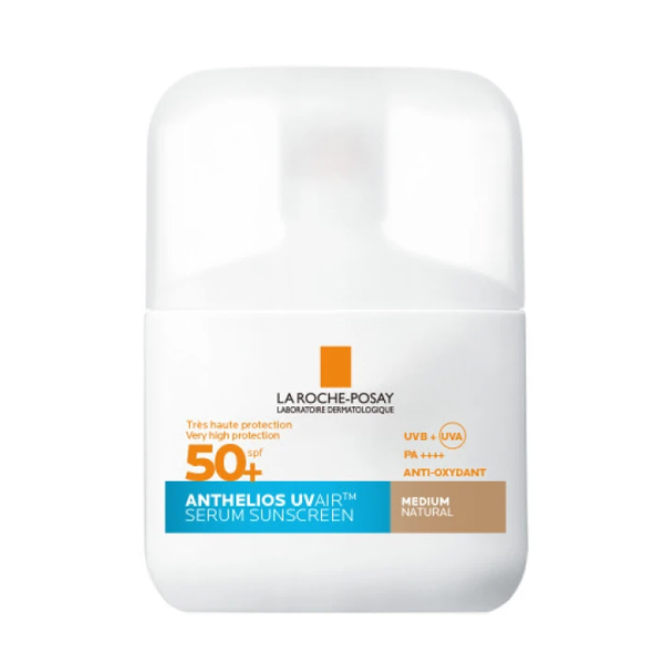 La Roche Posay Anthelios UVair Serum Sunscreen Spf50+ Face Sunscreen with Medium Tint 50 ml