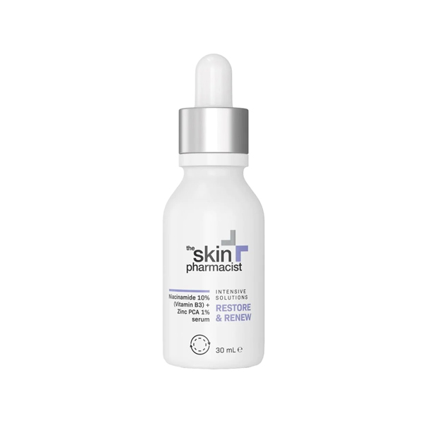 The Skin Pharmacist Restore & Renew Niacinamide Face Serum for Blemishes & Oiliness 30 ml
