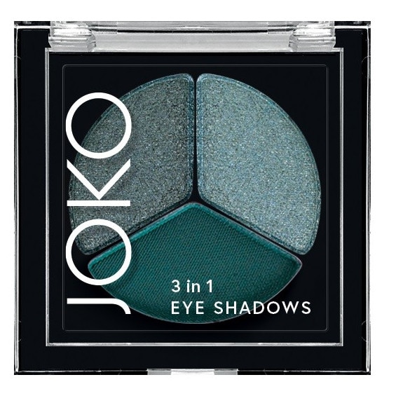 Joko 3In1 Eye Shadows 02 Emerald