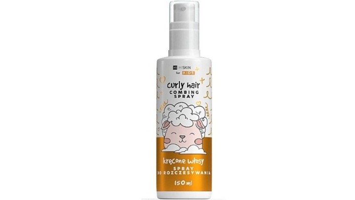 Hiskin For Kids Curly Hair Combing Spray,150ml