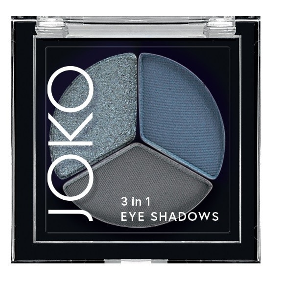 Joko 3In1 Eye Shadows 01 Midnight