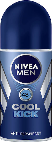 Nivea Men Cool Kick Anti-perspirant Deodorant 48h in Roll-On 50ml