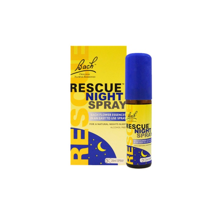 Power Health, Bach Rescue Night Spray, Treating Insomnia, 20Ml
