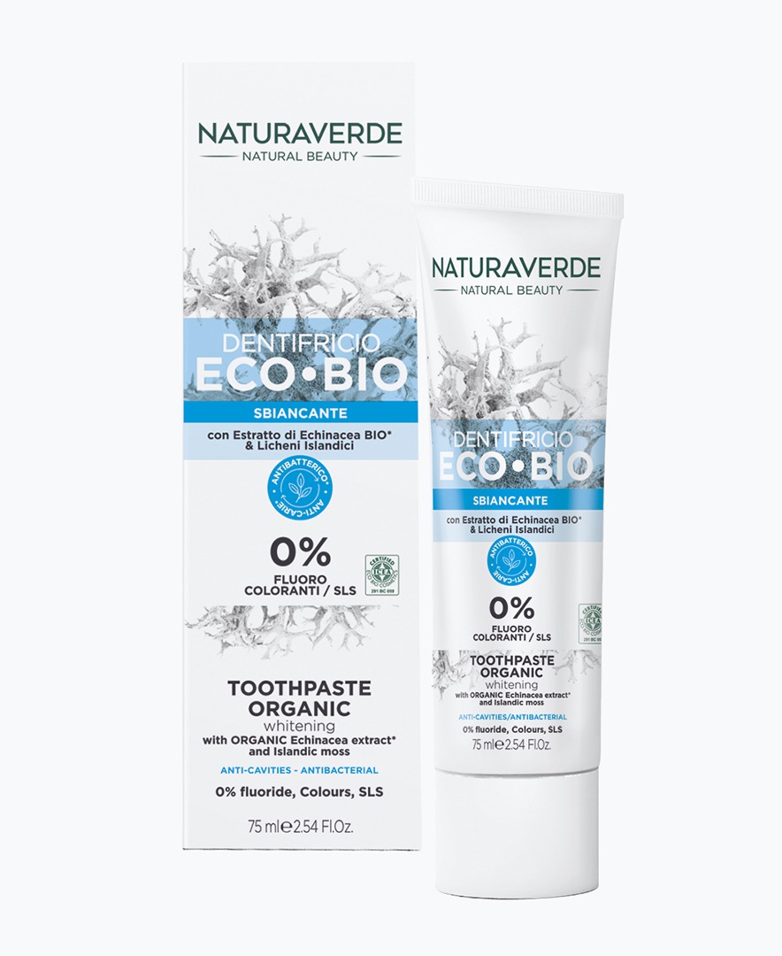 Naturaverde Bio Whitening Organic Anti Bacterial Toothpaste 75Ml