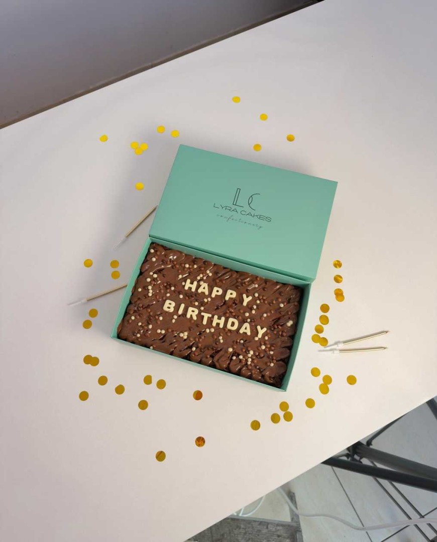 Strawberry Celebration Brownie