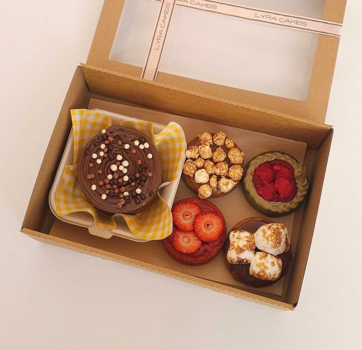Bento Cheesecake Nutella & Cookies