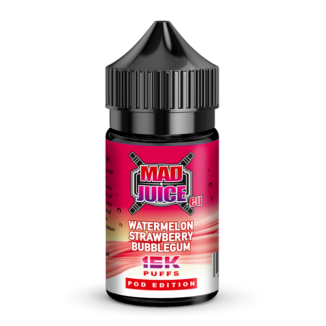 Mad Juice POD EDITION Watermelon Strawberry Bubblegum 60ml