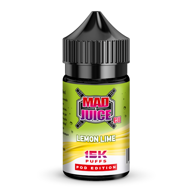 Product side Mad Juice POD EDITION Lemon Lime 30ml