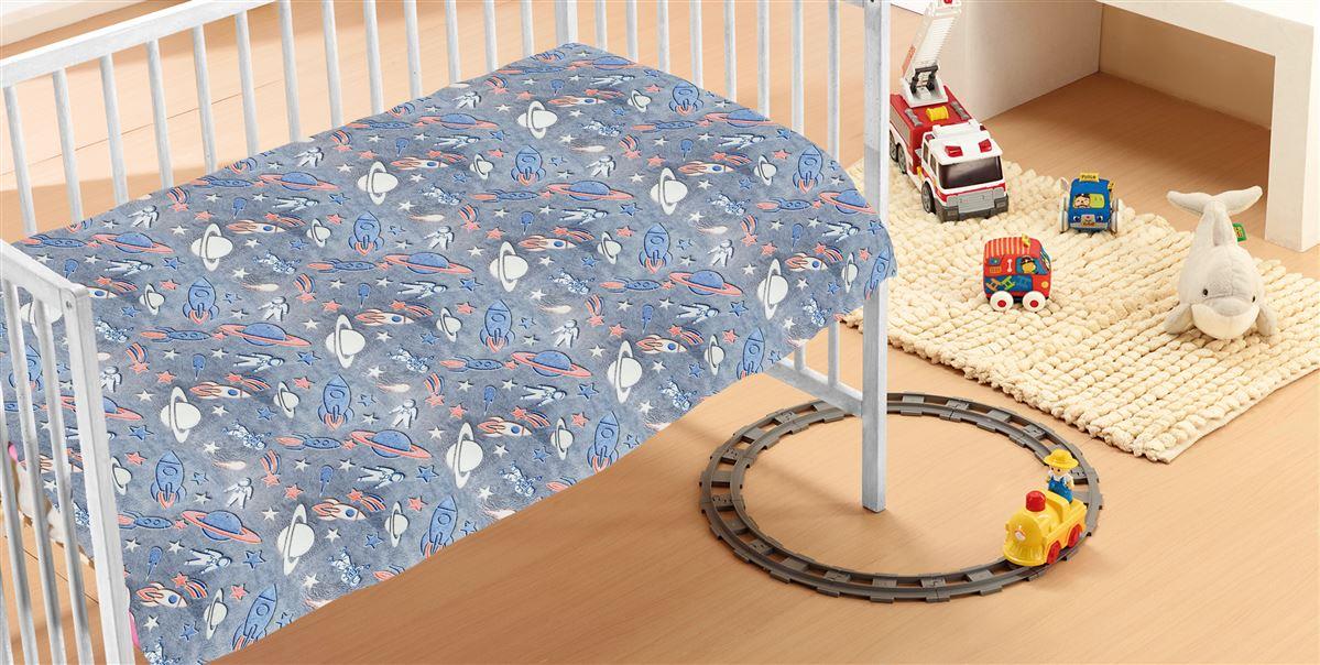 Fleece blanket Phosphorescent 160x220 (Galaxy)