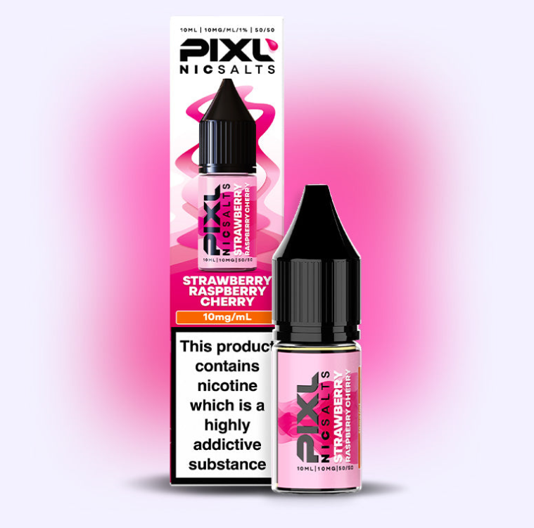 Pixl Nic Salt - Strawberry Raspberry Cherry