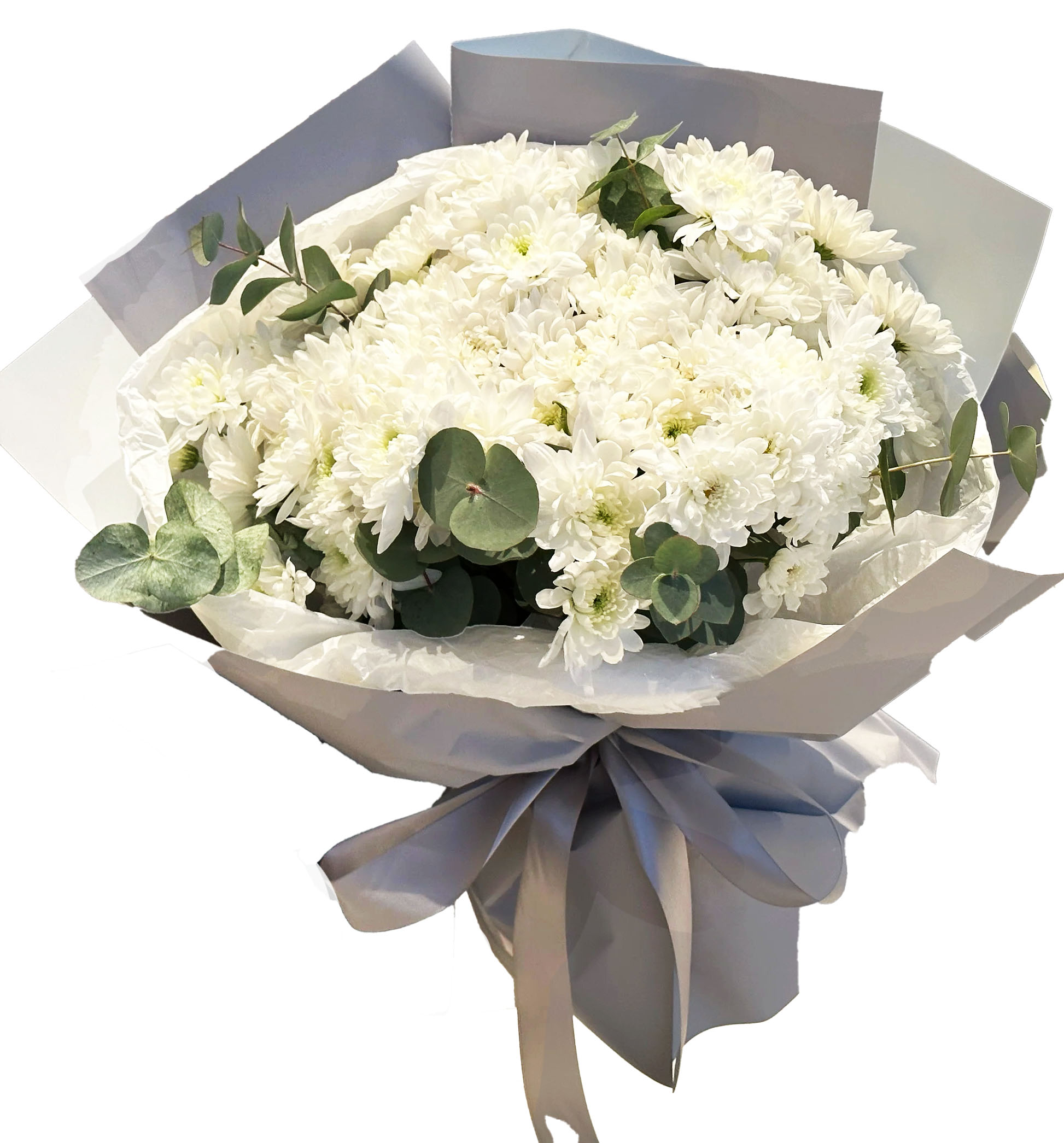 White Chrysanthemum Bouquet