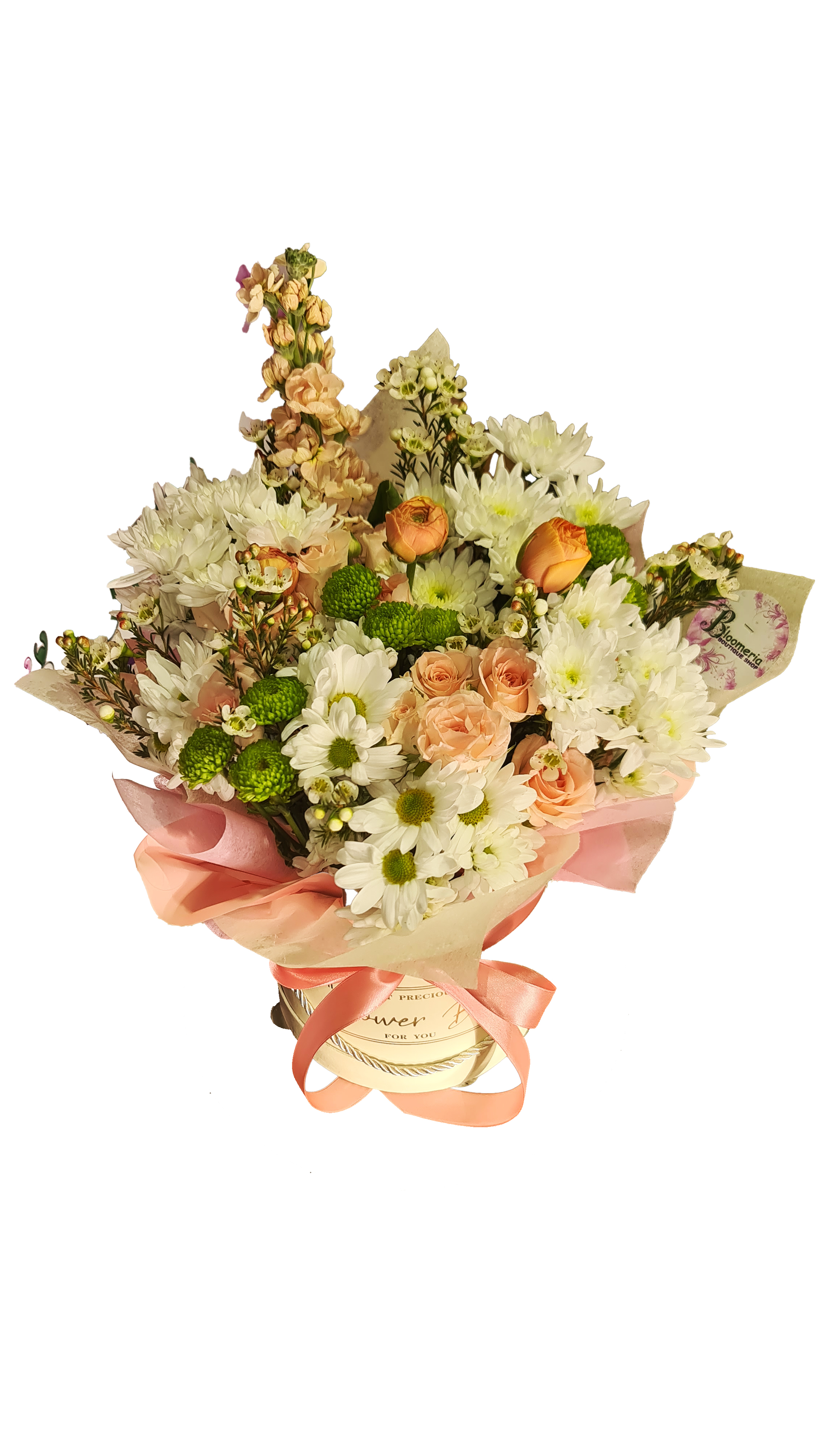 Vintage Flower Box With Mini Roses