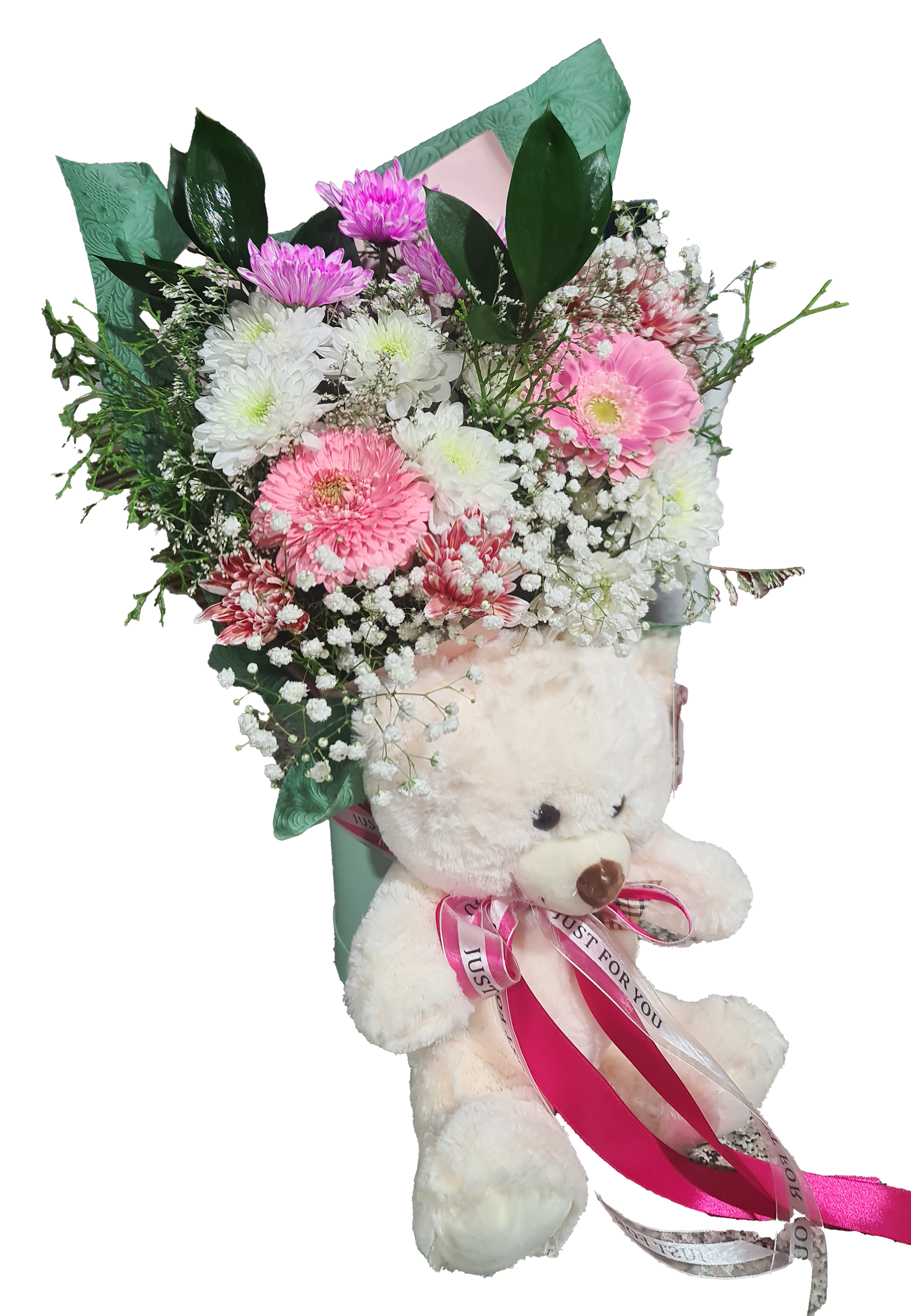 Big Teddy Flower Box