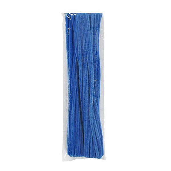 RAYHER CHENILLE PIPE CLEANER STICKS 6MM/30CM 25PCS NAVY BLUE