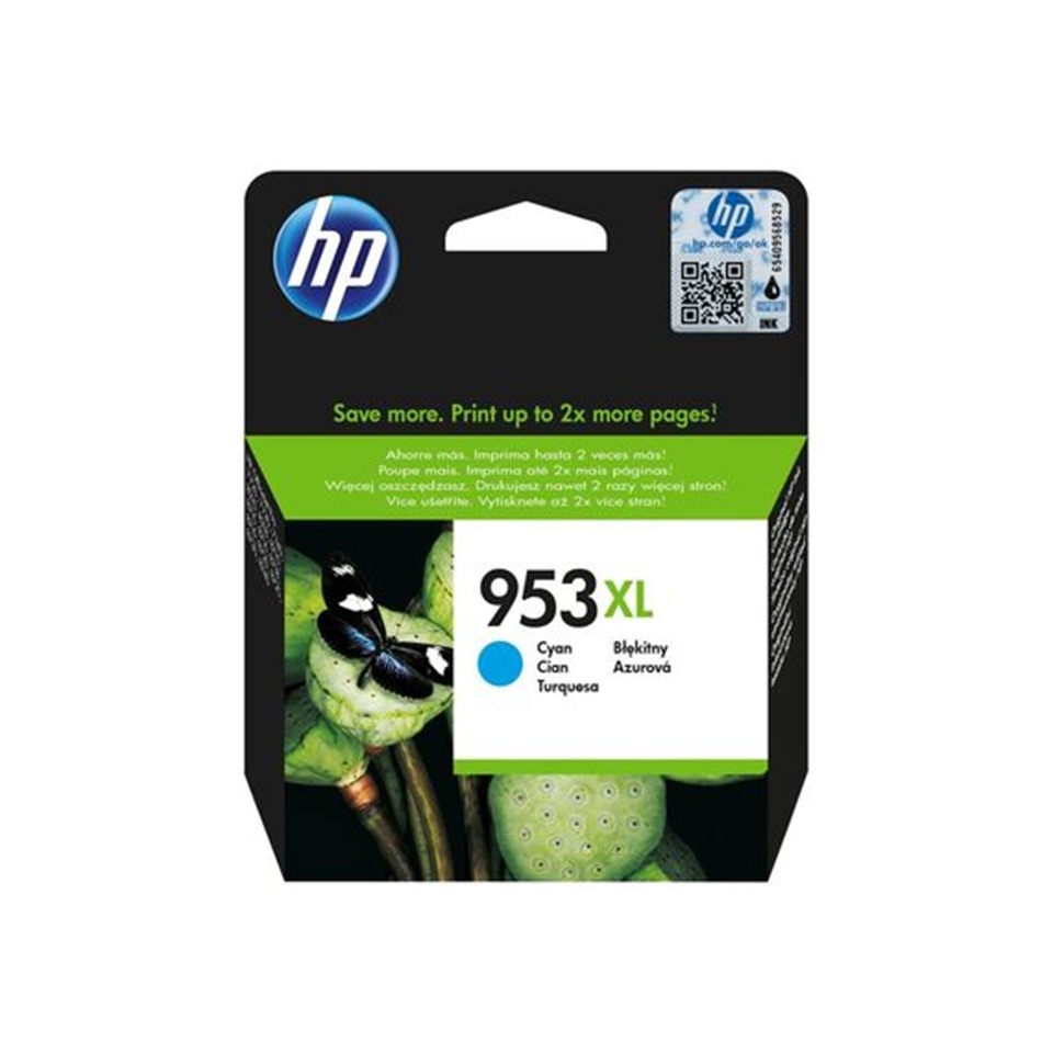 HP953XL CYAN INK CARTRIDGE HP OJ 8210/8710/8715/87/20/8725/87/30