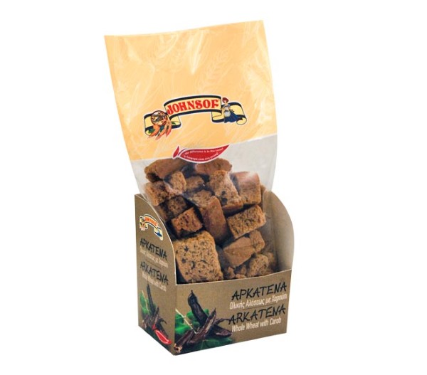 Johnsof Arkatena 250G - Whole Wheat With Carob