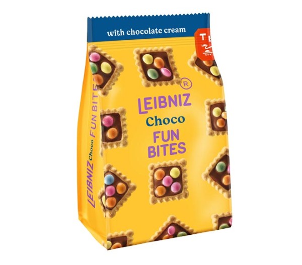 Leibniz Choco Fun Bites Biscuits 100G - Chocolate Cream