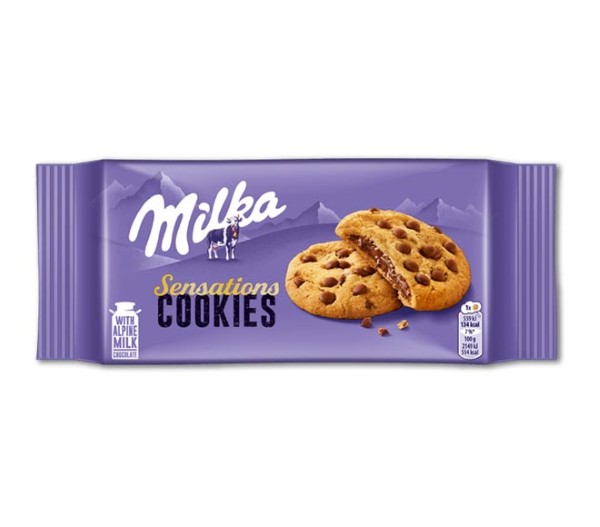 Milka Sensations Cookies 156G