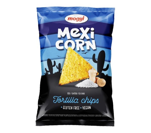 Mogyi Mexi Corn Tortilla Chips Gluten Free 90G - Salted