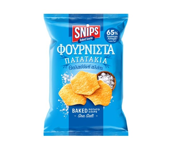 Snips Baked Potato Chips 90G - Sea Salt