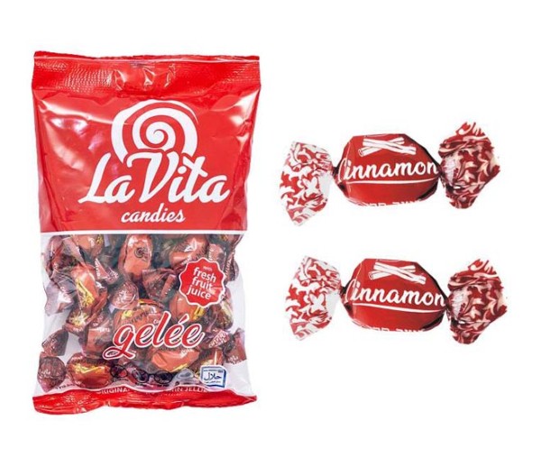 Sweets La Vita Jellies 200G - Cinamon Flavour