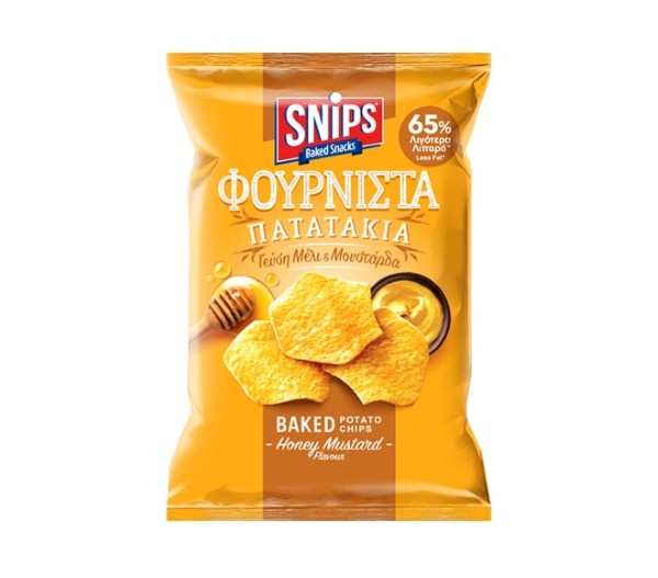 Snips Baked Potato Chips 90G - Honey Mustard Flavour