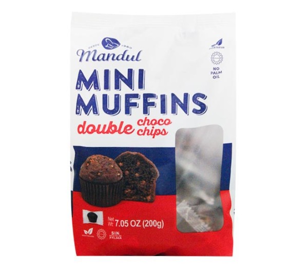 Mandul Mini Muffins 200G - Double Chocolate Chips