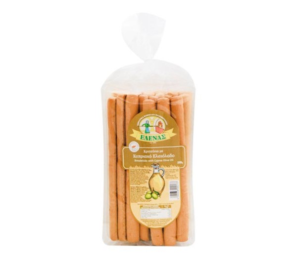 Breadsticks Elena With Cyprus Olive Oil Grissini 250G