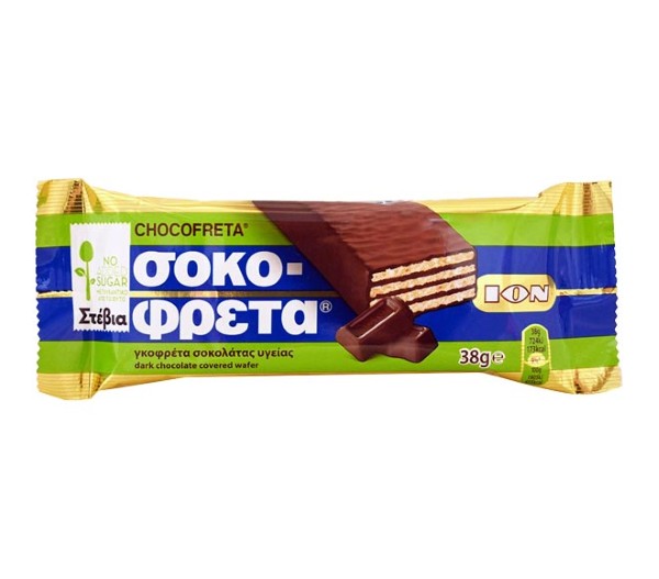 Ion Chocofreta 38G - Dark Chocolate Stevia