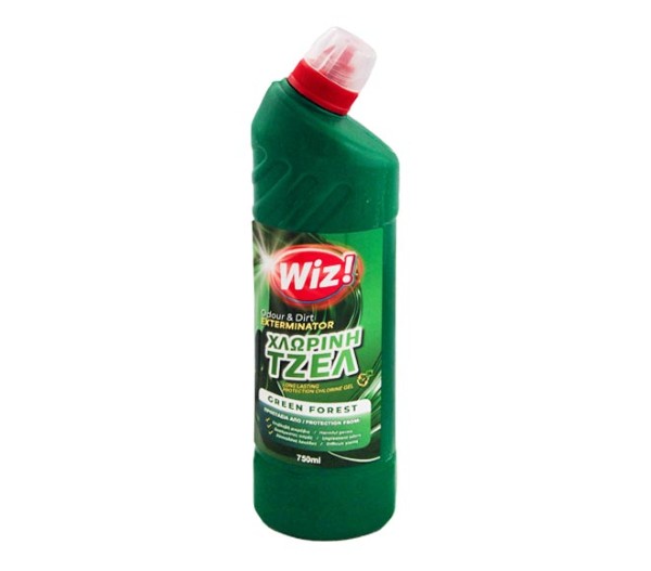 Wiz Bleach Gel 750Ml - Green Forest