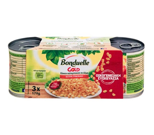 Bonduelle Sweet Corn Gold 3X170G