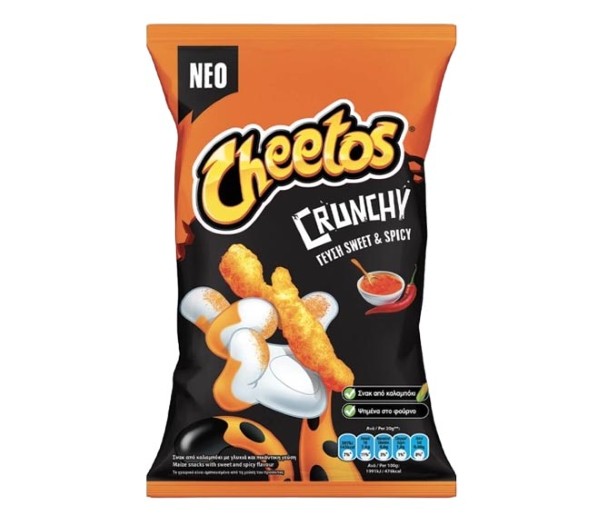 Cheetos Crunchy 110G - Sweet & Spicy