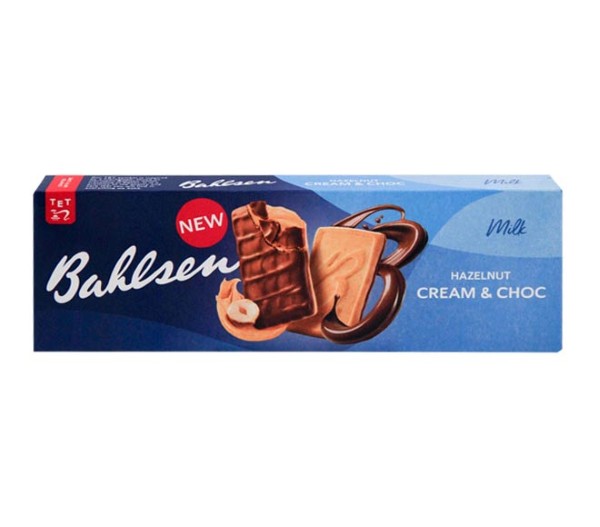 Bahlsen Biscuits 100G - Hazelnut Cream & Choco