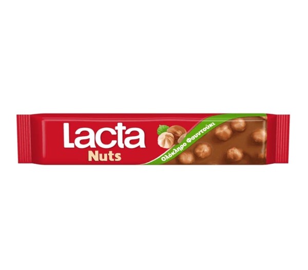 Lacta Nuts Chocolate 45G - Whole Hazelnut