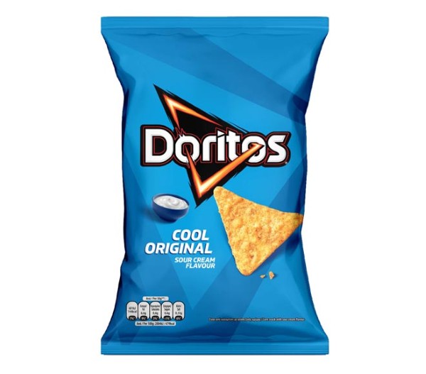 Doritos Cool Original Sour Cream Flavoured Corn Chips 90G