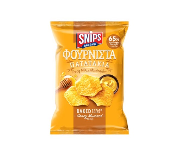 Snips Baked Potato Chips 42G - Honey Mustard Flavour
