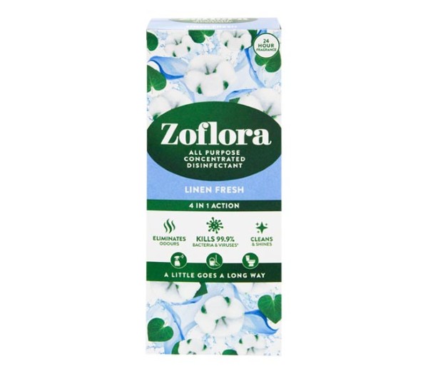 Zoflora Concentrated Disinfectant 500Ml - Linen Fresh