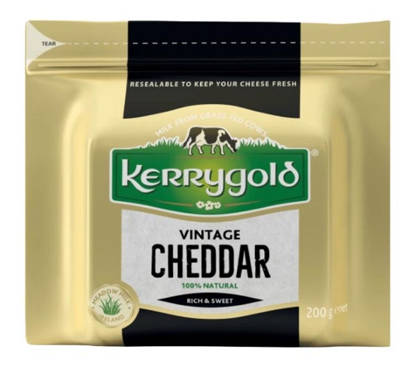 Cheese Kerrygold Cheddar Vintage 200G