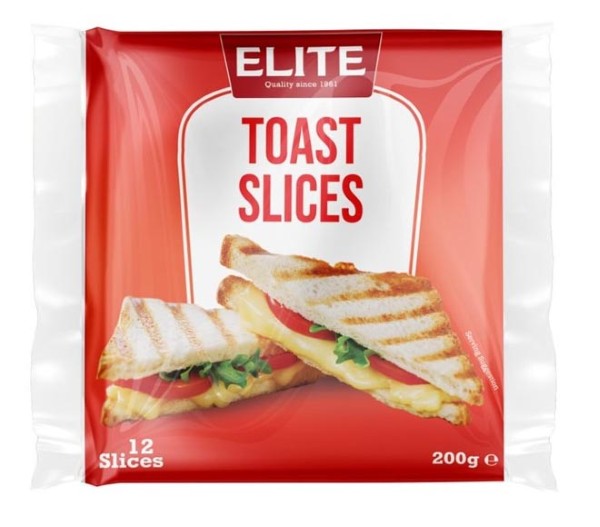 Cheese Elite Toast Slices 200G (12Pcs)
