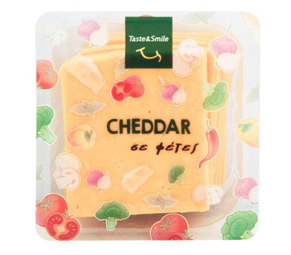 Cheese  Taste & Smile Cheddar Slices 400G