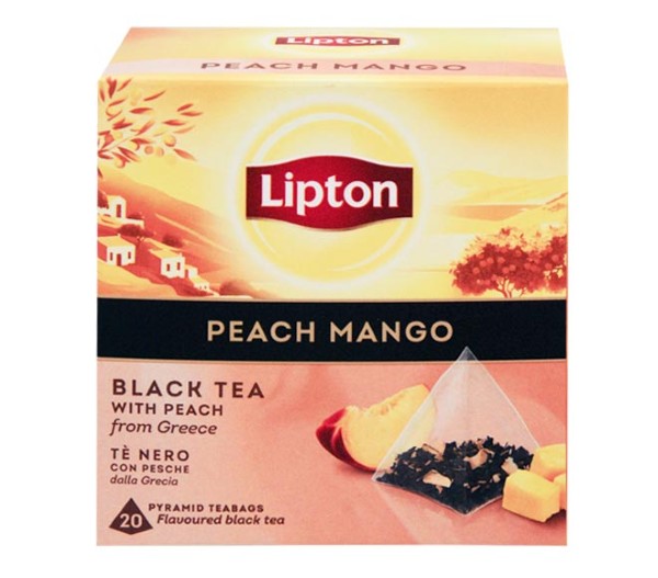 Tea Lipton (20Pcs) 34G - Peach Mango