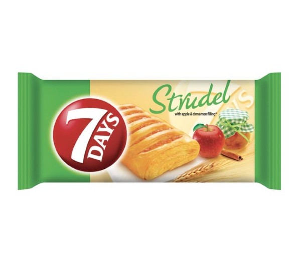 7Days Strudel With Apple & Cinnamon Filling 80G