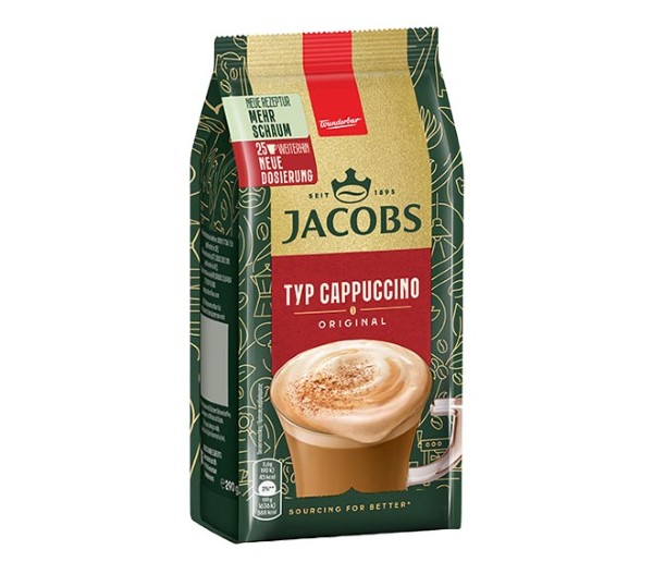 Jacobs Cappuccino Pouch 290G - Original
